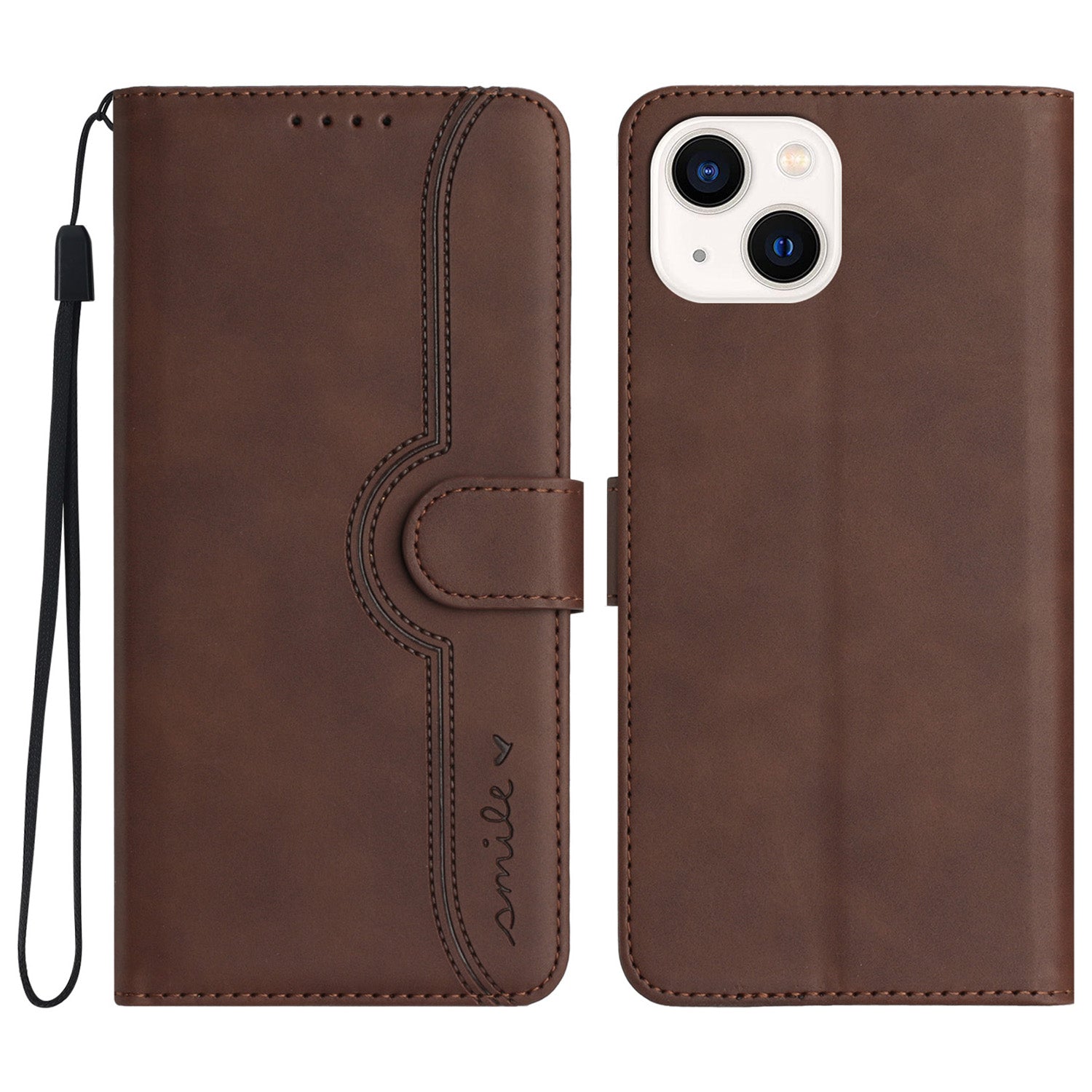 YX003 For iPhone 13 mini Anti-Scratch PU Leather Stand Phone Case Imprinted Wallet Flip Cover YX003 For iPhone 13 mini Anti-Scratch PU Leather Stand Phone Case Imprinted Wallet Flip Cover